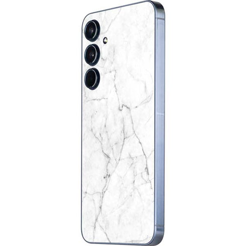 White Marble Galaxy A55 5G Skin
